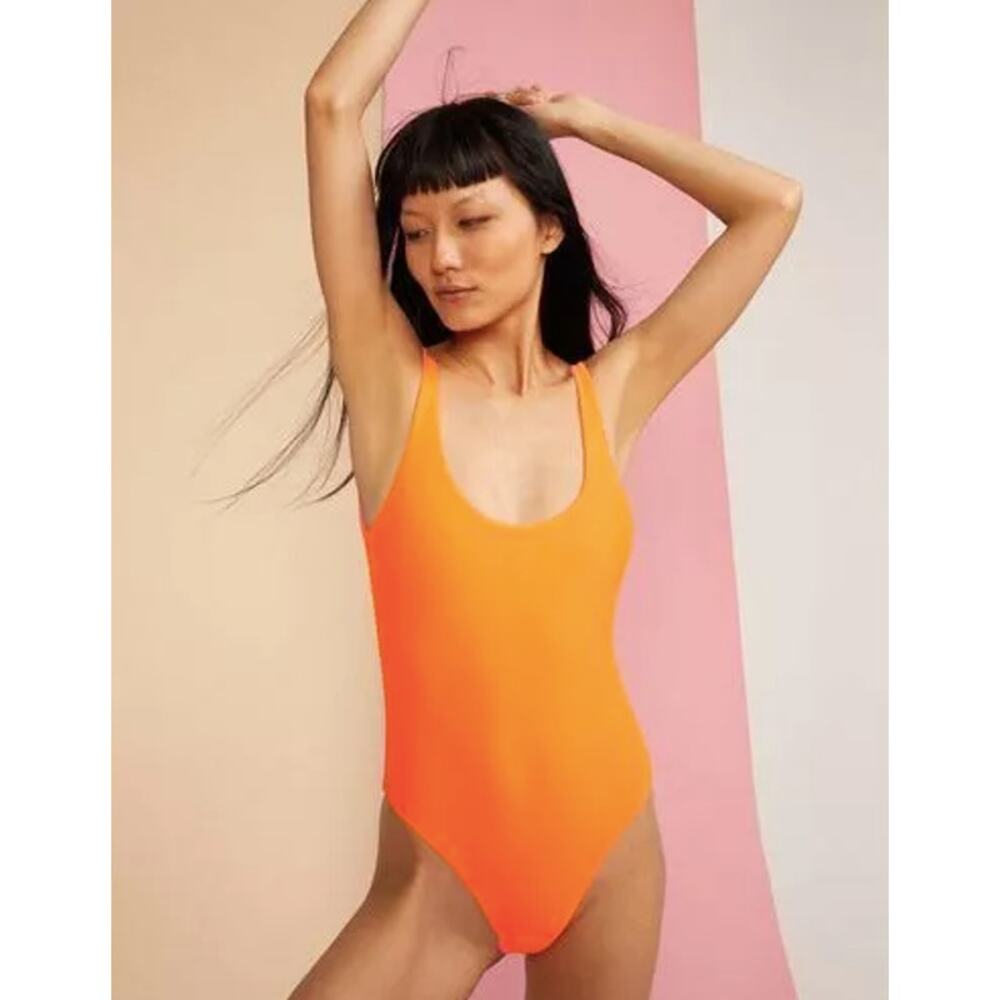Cynthia Rowley Reversible Love Dove One Piece Bathing Suit - Picture 4 of 12